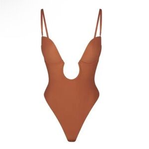 Skims NWT All In One Deep Plunge Shapewear XS